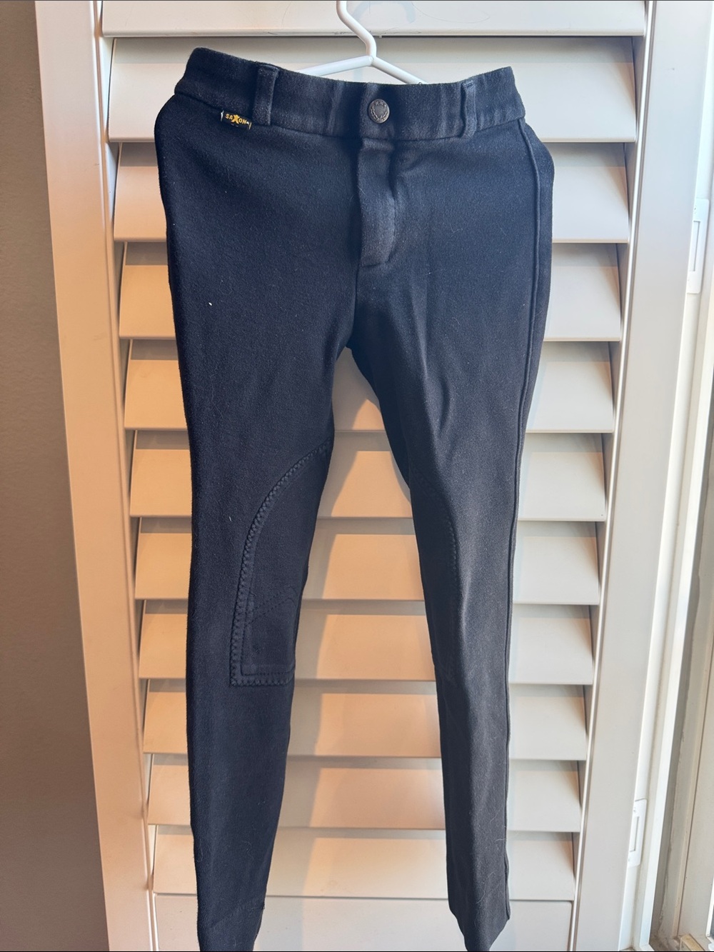 Kids' Black Skinny Riding 🐎Breeches